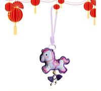 Pendentif Chinois pour Le Nouvel an Chinois 2026, de l'année, Cheval pour Porte, Mur, fenêtre, fête, Vacances, Adultes, Amis, Maison