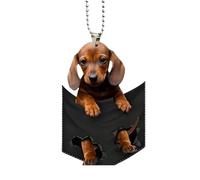 Pendentif Chiot for Voiture, à Suspendre au rétroviseur, décoration intérieure de Voiture