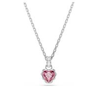 Swarovski Pendentif Chroma, Tailles variées, Rose, Métal rhodié