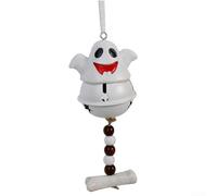 Pendentif cloche en résine d'Halloween avec éléments d'horreur détaillés et son clair pour l'intérieur et l'extérieur (démence)