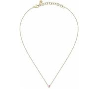 Pendentif Coeur - CHIARA FERRAGNI - Or Jaune 750/1000 - Diamant - Pierre Rose - Glamour
