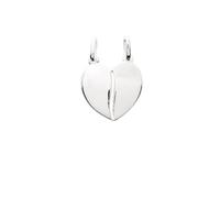 Pendentif Coeur sécable - Argent 925