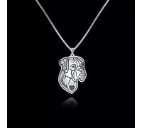 Pendentif Collier Main Boxer Collier pour Femmes Bijoux Animal Chien Colliers Bijoux De Mode Cadeaux De Vacances