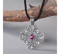 Pendentif Collier Soleil Solaire Croix l'Ancienne Bijoux Croix Hommes Bijoux Femmes Collier Bijoux cotillons