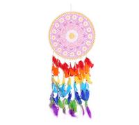 Pendentif coloré attrape-rêves pour décoration murale de la maison