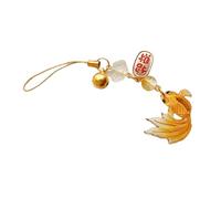 Pendentif coloré en forme d'étoile de poisson en perles faites à la main en acrylique robuste accessoire de mode pour un look tendance et un usage quotidien porte-clés robuste