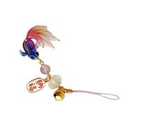 Pendentif coloré en forme d'étoile de poisson en perles faites à la main en acrylique robuste accessoire de mode pour un look tendance et un usage quotidien porte-clés robuste