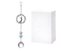 Pendentif Commémoratif pour Animaux de Compagnie, Collier Personnalisé avec Empreinte, Bijou Souvenir Coloré pour Chien, Attrape-soleil pour Chat, Cadeau de Souvenir en Cas de Décès d'un Animal