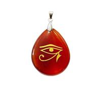 Pendentif Cornaline - Oeil d'Horus