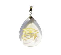 Pendentif Cristal de roche - Oeil d'Horus