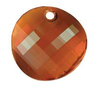 Pendentif Cristal Swarovski Elements, Cuivré, 28 Mm, Boîte 1 Pce, "Twist
