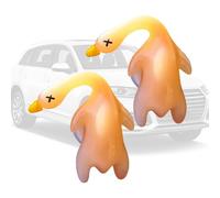 Pendentif de canard rôti à changement de couleur, canard du pendentif automobile - Pendentif canard rôti,Aromathérapie automobile, 2pack, ornement en plein pour femmes hommes