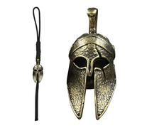 Pendentif de casque - Cordon de casque vintage, perles en paracorde de casque vintage, breloque en paracorde classique en laiton, pendentif porte-clés, boutons de bracelet, ornements moulés à la main