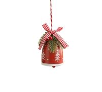 Pendentif de décoration de Noël brillant pour améliorer le sens de l'art de la maison créant une atmosphère chaleureuse de vacances (B, 8 x 5 x 5 cm)