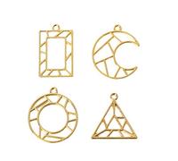 Pendentif de forme géométrique - Fournitures nécessaires pour décorer la maison - Cadre de Noël - Lunettes ouvertes - Outil de moules