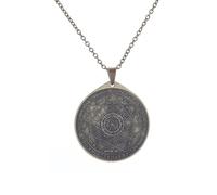 Pendentif de Kappale des Sept Archanges Salomon, Collier vintage de sceau d’ange, personnalité masculine, amulette Bijoux Accessoires