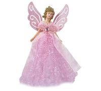 Pendentif de Noël pour porche | Poupées Treetop aux cheveux blonds pour décoration de la maison, petits jouets féériques pour les fêtes