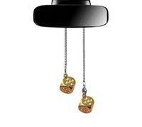 Pendentif de rétroviseur de voiture, pendentif d'écrou de rétroviseur | Pendentifs porte-clés en forme d'écrou en accrochables | Ornements suspendus mignons,