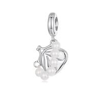Pendentif de sac à main breloque en argent sterling 925 convient au bracelet pandora, scc3118