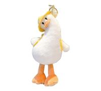 Pendentif De Sac D'école En Forme De Canard, Texture Lisse, Apparence Vive, Porte-Clés, Décoration De Voiture