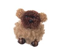 Pendentif de sapin de Noël, ornements de Noël mignons, pendentif animal de Noël en tissu - Décoration d'arbre de Noël, poupée en peluche de dessin animé pour sac à goodie