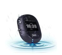 Pendentif de Suivi GPS Intelligent 4G for Personnes âgées, Dispositif SOS étanche, Rappel Pilule, caméra HD, Appel, localisateur Gestion la santé(Red)