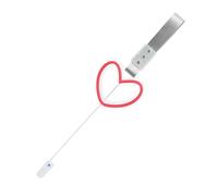 Pendentif De Voiture - 9,1 X 10,1 X 1,4 Cm, Lumière Décorative Intérieure LED | Anneau D'avertissement De Sécurité Pour Pare-chocs Arrière Sans Fil, Lumineux Vibrant | Ornement LED De Voiture E