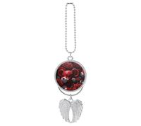Pendentif de voiture Bear Among The Roses - Rétroviseur - Porte-clés argenté