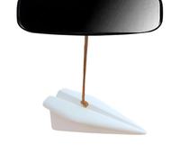 Pendentif de voiture d'avion en papier, pour rétroviseur de voiture d'avion en papier, désodorisant parfumé avion en papier, pendentif rétroviseur pour homme et femme.