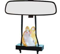 Pendentif de voiture en forme de chien, décoration pour chien, décoration balançoire tendance | Pour femmes, hommes, filles, adolescents dans la voiture, camion, voiture, rétroviseur