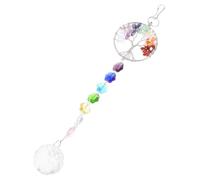 Pendentif de Voiture en Verre Suspendu Arbre Symbolique