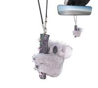 Pendentif de voiture mignon, ornements mignons pour voiture,Ornement à suspendre automatiquement Koala - Accessoires suspendus de charme de voiture en peluche, ornement de voiture drôle, décoration in