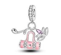 Pendentif de yoga bouddhiste, breloque de bracelet en perles, convient aux bracelets de 3 mm à 4,5 mm