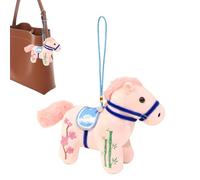 Pendentif décoratif année du Cheval, Pendentif Sac à Dos en Peluche, année du Cheval Animal en Peluche | pour, Adolescents, Adultes, étudiants, collectionneurs, Amoureux des Animaux, fête