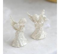 Pendentif décoratif en forme d'ange à paillettes pour relooking de maison de vacances et fêtes (10#)