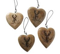 Pendentif décoratif LivingActive Rudolf set de 2 pièces Visée droite