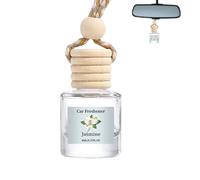 Pendentif désodorisant pour voiture, diffuseur de parfum de voiture, en verre, , désodorisant portable, avec plusieurs diffuseurs d'huile parfumée pour la maison