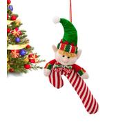 Pendentif d'orge en sucre d'orge, décoration de Noël pour sapin de Noël, chapeau vert, , miroir intérieur, couloir, jardin, porte , bouton de porte, chambre à coucher, lieu de travail