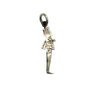 Pendentif égyptien Osiris dieu de la résurrection, de la régénération du Nil et de la fertilité, pequeño, Argent, Non applicable