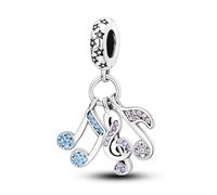 Pendentif en argent sterling 925 avec pendentif en forme de main de Fatima pour fils, fille, anniversaire, fiançailles, soleil, lune, Hamsa, maman, compatible avec les bracelets à breloques Pandora