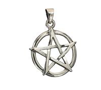 Pendentif en Argent Sterling 925 pentagramme N ° 251