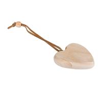 Pendentif En Bois: Coeur Fsc 100%, 5cm Ø