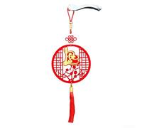 Pendentif en bois en flanelle Vietnam Nouvel An fleur de prunier (C) | , 15 x 46 x 3 cm, sculpture précise, design traditionnel, léger et portable