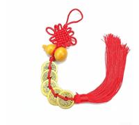 Pendentif en cuivre avec nœud chinois pour la maison et le véhicule, apporte richesse et protection