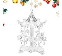 Pendentif en d'arbre de Noël, décoration Acrylique Transparente, décoration à Suspendre pour Noël, Maison, Bureau, Chambre, fête, école, Vacances, Hiver.