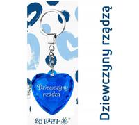 Pendentif en forme de coeur Girls rule