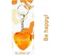 Pendentif en forme de cœur Soyez heureux