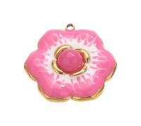 Pendentif en forme de fleur inspiré de la nature pour bijoux faits à la main, accessoires et cadeaux, pendentif fleur élégant pour femme, taille unique, Comme décrit, Comme décrit.