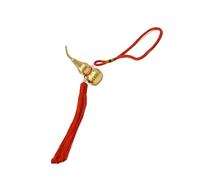 Pendentif en forme de gourde en cuivre à suspendre symbolise la prospérité et la chance, idéal pour la maison ou pour offrir une décoration miroir de voiture