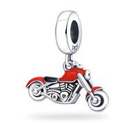 Pendentif en forme de lune et étoile Hamsa pour mariage, fiançailles, papillon en argent sterling 925 compatible avec les bracelets à breloques Pandora Moments, Métal Argent sterling, Pas de gemme